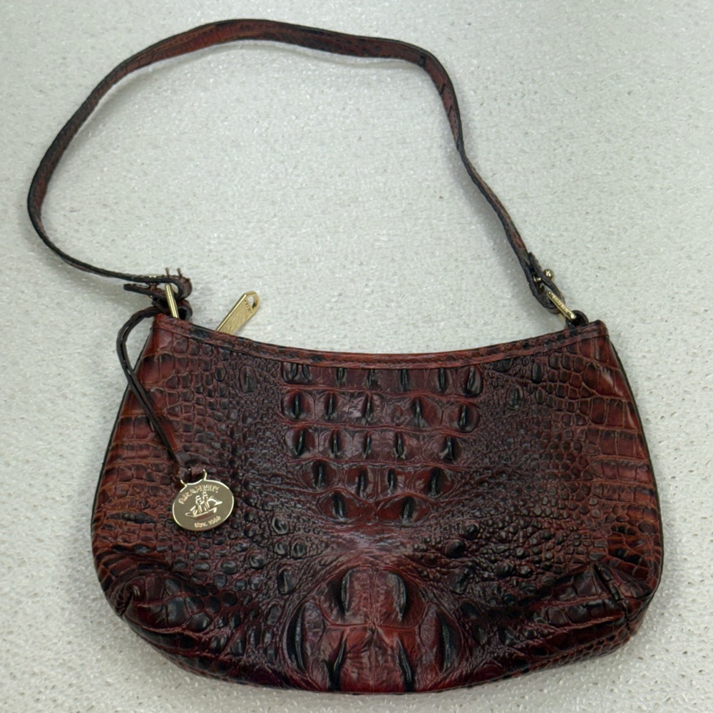 Brahmin Tan Leather Interior Handbag 👜✨